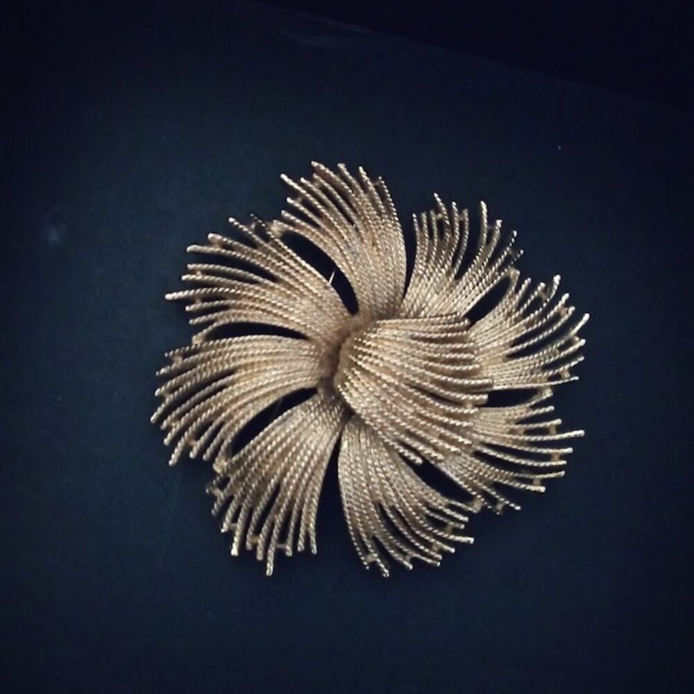Monet brooch signed